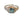 Antique Art Deco 18k white gold Filigree Ring with 7.5mm Blue Zircon - Joseph Diamonds