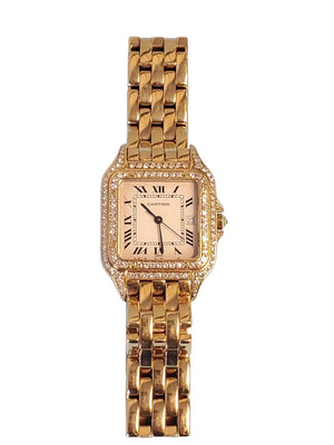 Cartier Watch Panthere de Cartier Factory Diamonds Midsize 27mm