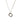 David Yurman Crossover Pendant Necklace Sterling Silver with Diamonds, 26mm - Joseph Diamonds