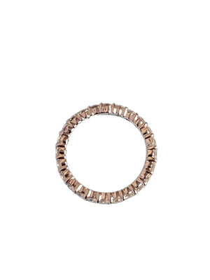 Diamond Eternity Band 18k White Gold 1.38tcw White VS Diamonds Unworn - Joseph Diamonds