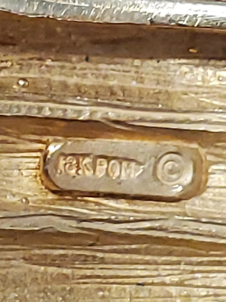 Estate Vintage Cuff Heavy 18k Yellow Gold Hinged Bracelet - Joseph Diamonds