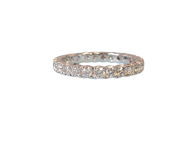 Eternity Band Platinum Diamond 1.14tcw White VS Diamonds Unworn - Joseph Diamonds
