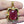 Vintage 18k Yellow Gold Huge Burma Red Ruby Cabochon and Diamond Pendant