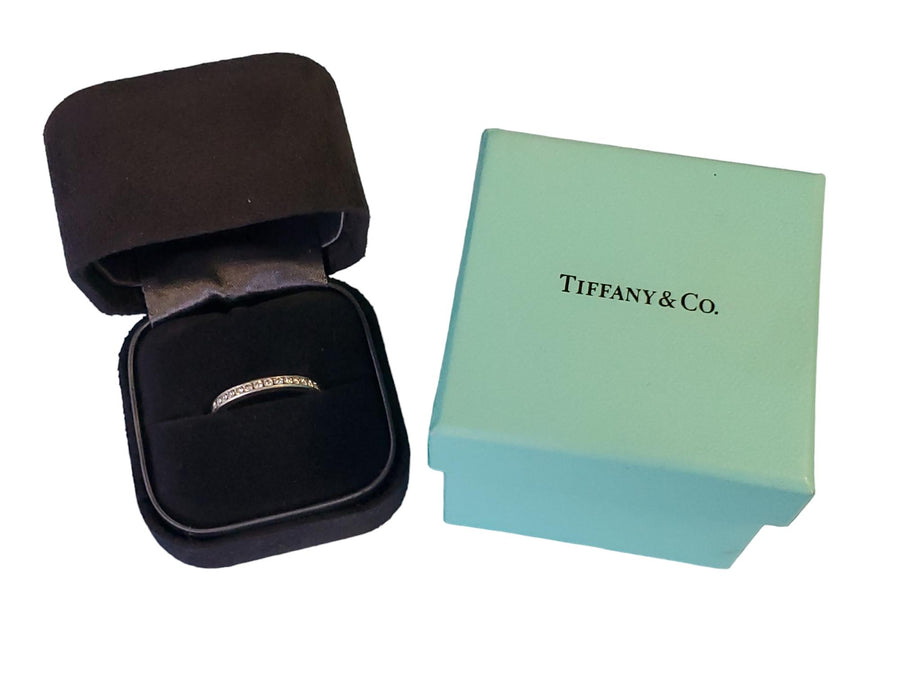 Tiffany & Co. Setting Wedding Band Platinum Eternity 2.5mm Full Circle