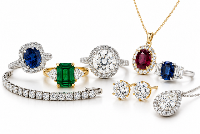Fine gemstone jewelry