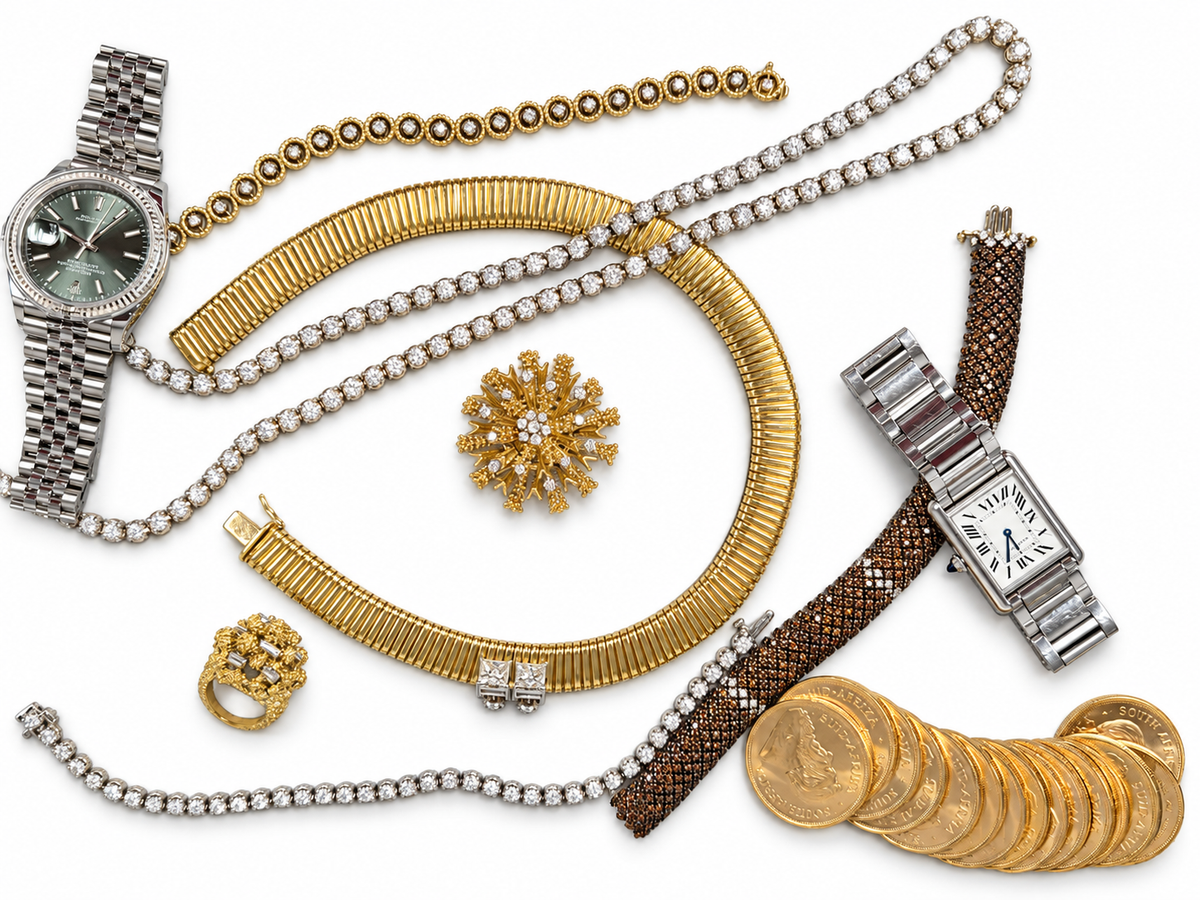 Estate jewelry, natural diamonds, luxury watches and gold coins at Joseph Diamonds